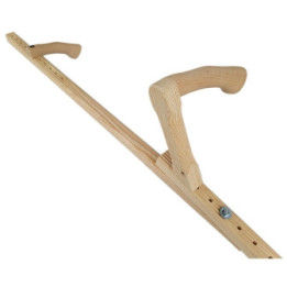 Snath Left Ergonomic, Ash | Scytheland