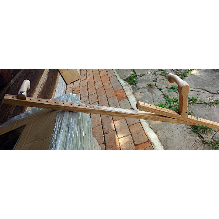 Snath Left Ergonomic, Ash | Scytheland