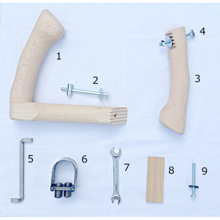 Snath Left Ergonomic, Ash | Scytheland