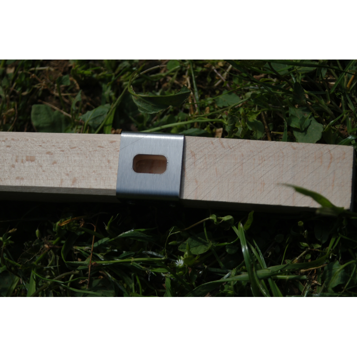 Longer part of ergonomic snath