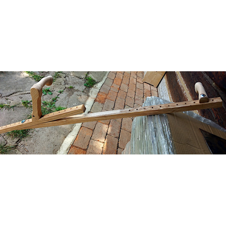Snath Ergonomic Adjustable, Beech | Scytheland